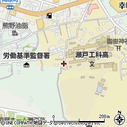 愛知県瀬戸市熊野町103周辺の地図