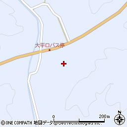 愛知県豊田市北篠平町道南周辺の地図