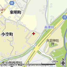 愛知県瀬戸市小空町53周辺の地図