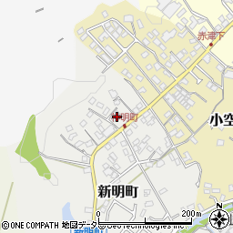 愛知県瀬戸市新明町159周辺の地図