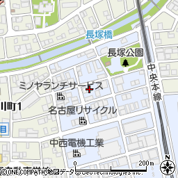 愛知県春日井市長塚町1丁目34周辺の地図