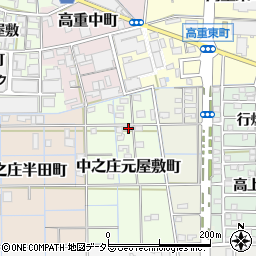 愛知県稲沢市中之庄元屋敷町31周辺の地図