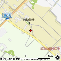 滋賀県彦根市野口町263-2周辺の地図
