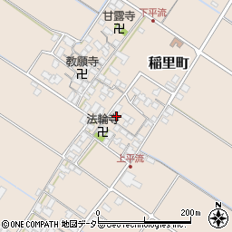 滋賀県彦根市稲里町1322周辺の地図