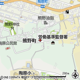 愛知県瀬戸市熊野町44周辺の地図