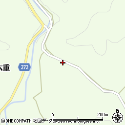 島根県雲南市三刀屋町六重602周辺の地図