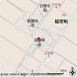 滋賀県彦根市稲里町1318周辺の地図