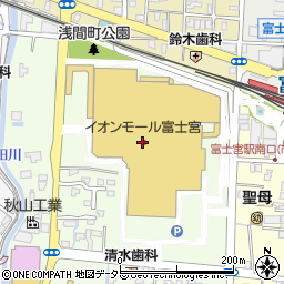 無印良品イオンモール富士宮周辺の地図