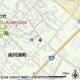 滋賀県彦根市南川瀬町951周辺の地図