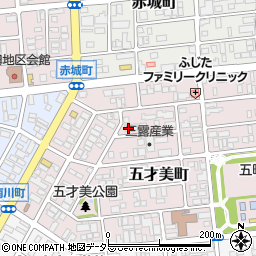 愛知県名古屋市西区五才美町134周辺の地図