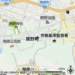 愛知県瀬戸市熊野町54周辺の地図