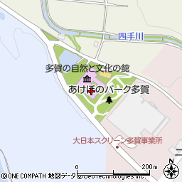 多賀町立図書館周辺の地図