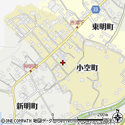 愛知県瀬戸市小空町109周辺の地図