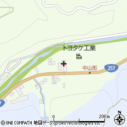 愛知県豊田市桑原町中山形29周辺の地図