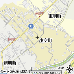 愛知県瀬戸市小空町103周辺の地図