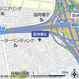 東海ブレース周辺の地図