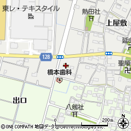 セブンイレブン稲沢平和町店周辺の地図