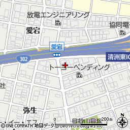 柴山鉄工所周辺の地図