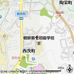 愛知県瀬戸市西茨町111-114周辺の地図