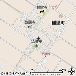 滋賀県彦根市稲里町1319周辺の地図