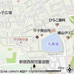 愛知県尾張旭市平子町中通175周辺の地図