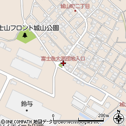 富士急大渕団地入口周辺の地図