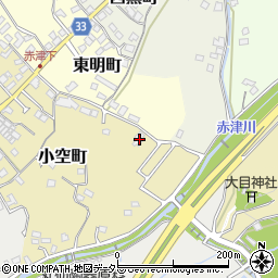 愛知県瀬戸市小空町54周辺の地図