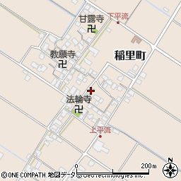 滋賀県彦根市稲里町1339周辺の地図