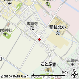 滋賀県彦根市上西川町496周辺の地図