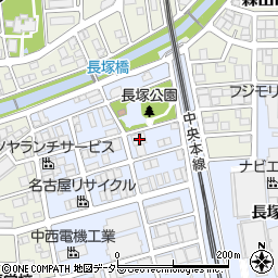 愛知県春日井市長塚町1丁目30周辺の地図