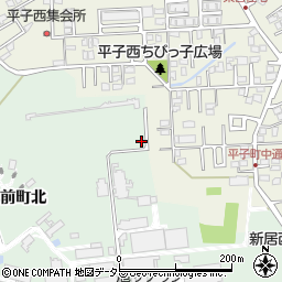愛知県尾張旭市旭前町北周辺の地図