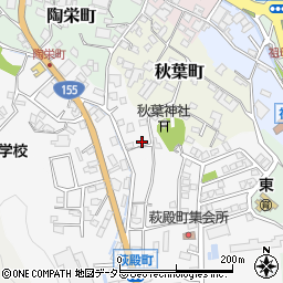 愛知県瀬戸市東茨町23周辺の地図