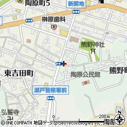 愛知県瀬戸市熊野町91周辺の地図