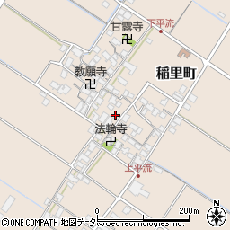 滋賀県彦根市稲里町1341周辺の地図