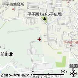 愛知県尾張旭市旭前町（北）周辺の地図