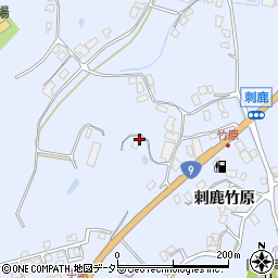 島根県大田市久手町刺鹿竹原1126周辺の地図