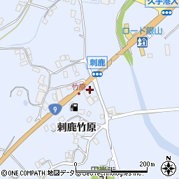 島根県大田市久手町刺鹿竹原1207周辺の地図
