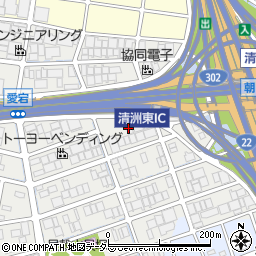 篠塚工業周辺の地図