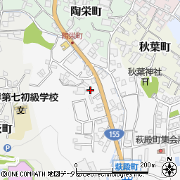 愛知県瀬戸市東茨町周辺の地図