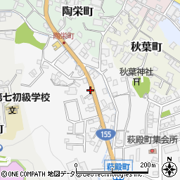愛知県瀬戸市東茨町71周辺の地図
