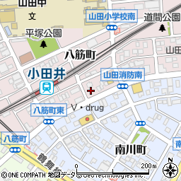 日立バッテリー販売サービス株式会社　名古屋営業所周辺の地図