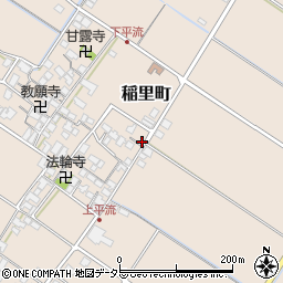 滋賀県彦根市稲里町1353周辺の地図