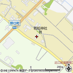 滋賀県彦根市野口町263-4周辺の地図
