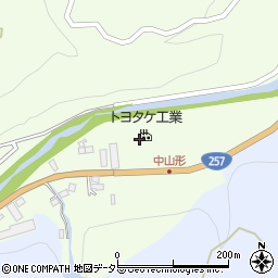 愛知県豊田市桑原町中山形27周辺の地図
