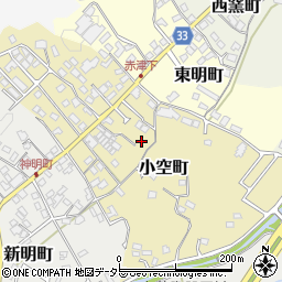愛知県瀬戸市小空町81周辺の地図