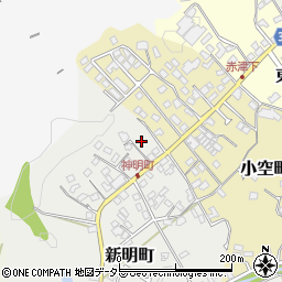 愛知県瀬戸市新明町165周辺の地図
