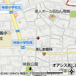 愛知県名古屋市北区楠味鋺3丁目1617周辺の地図