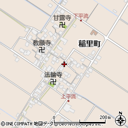 滋賀県彦根市稲里町1345周辺の地図