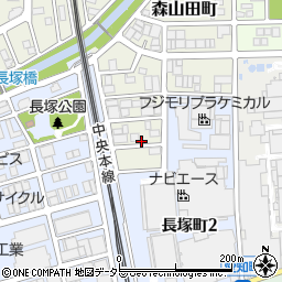 愛知県春日井市森山田町106周辺の地図
