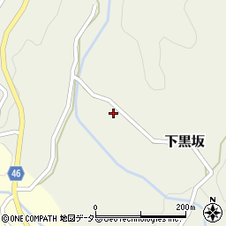 鳥取県日野郡日野町下黒坂904周辺の地図